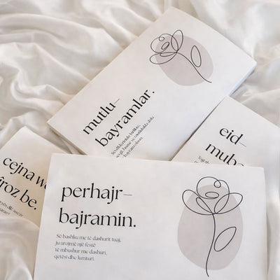 Toffifee Banderole Zuckerfest / Bayram Banderrole | Mehrsprachig | Eid Mubarak Geschenkverpackung