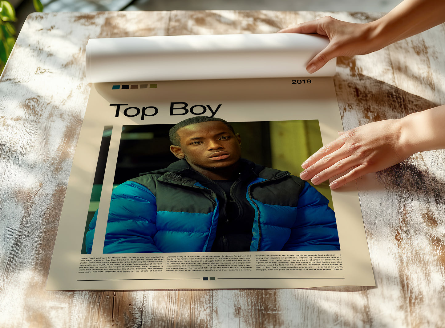 Top Boy Poster | Jamie Tovell Wall Art