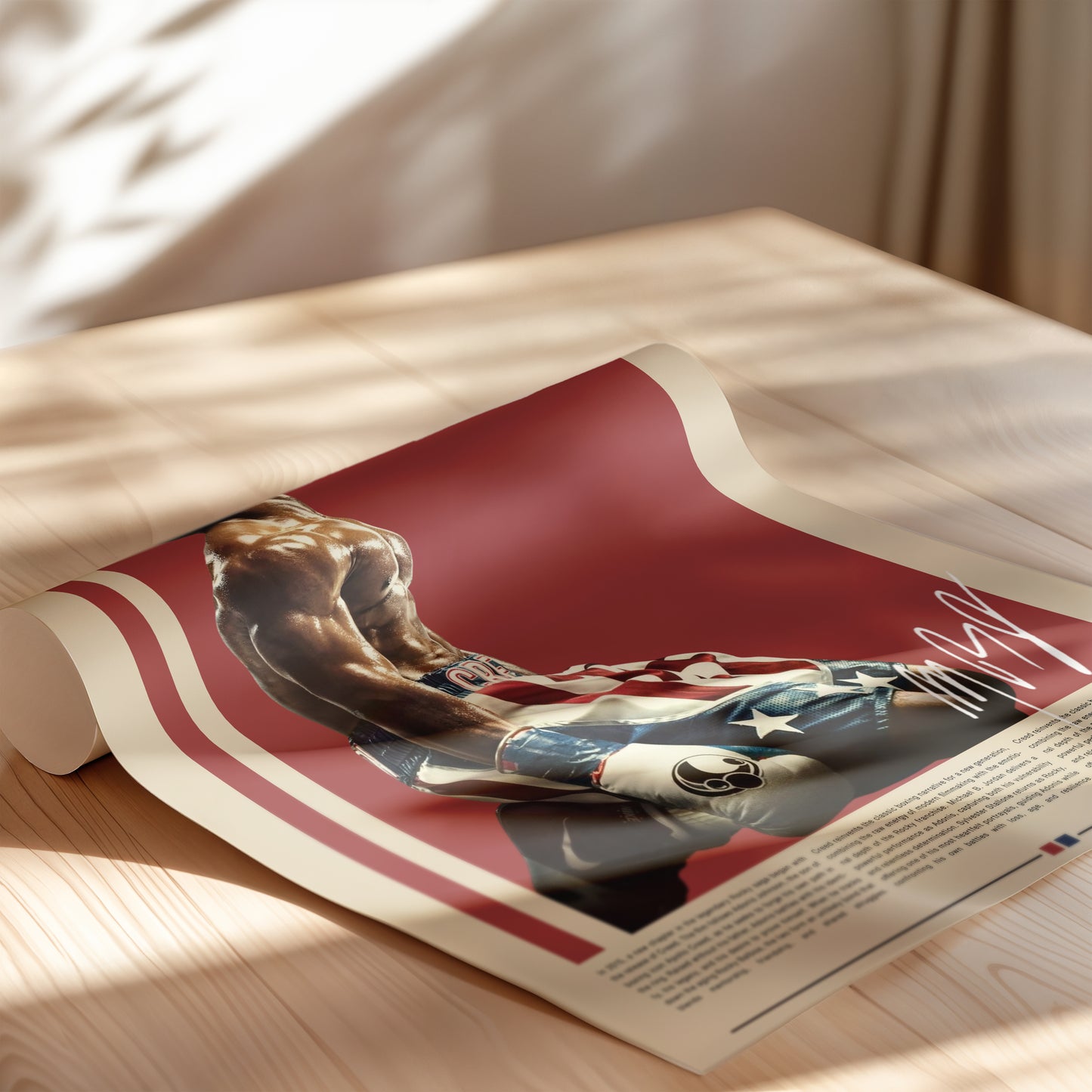 Creed Poster Boxfilm | Michael B. Jordan Wandkunst