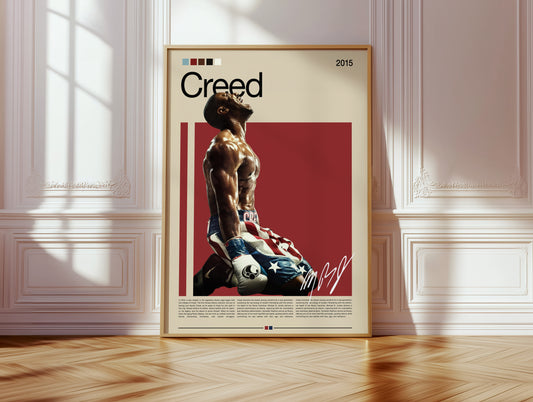 Creed Poster Boxfilm | Michael B. Jordan Wandkunst