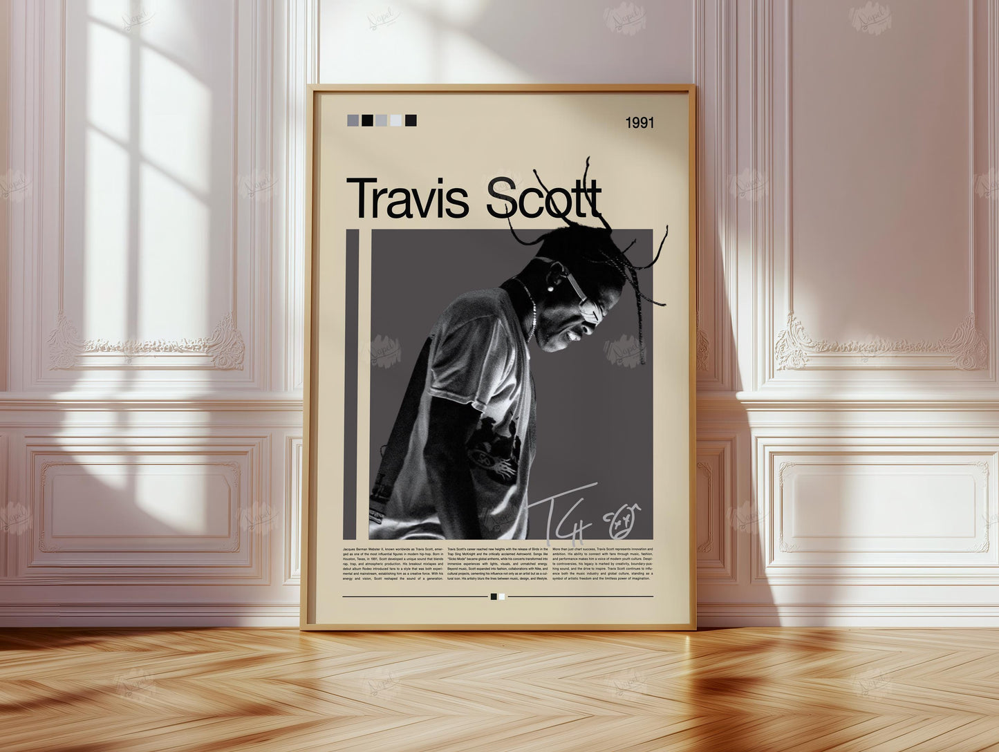 Travis Scott Poster | Rapper Wandkunst