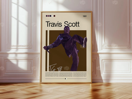 Travis Scott Poster | Streetwear Wanddeko