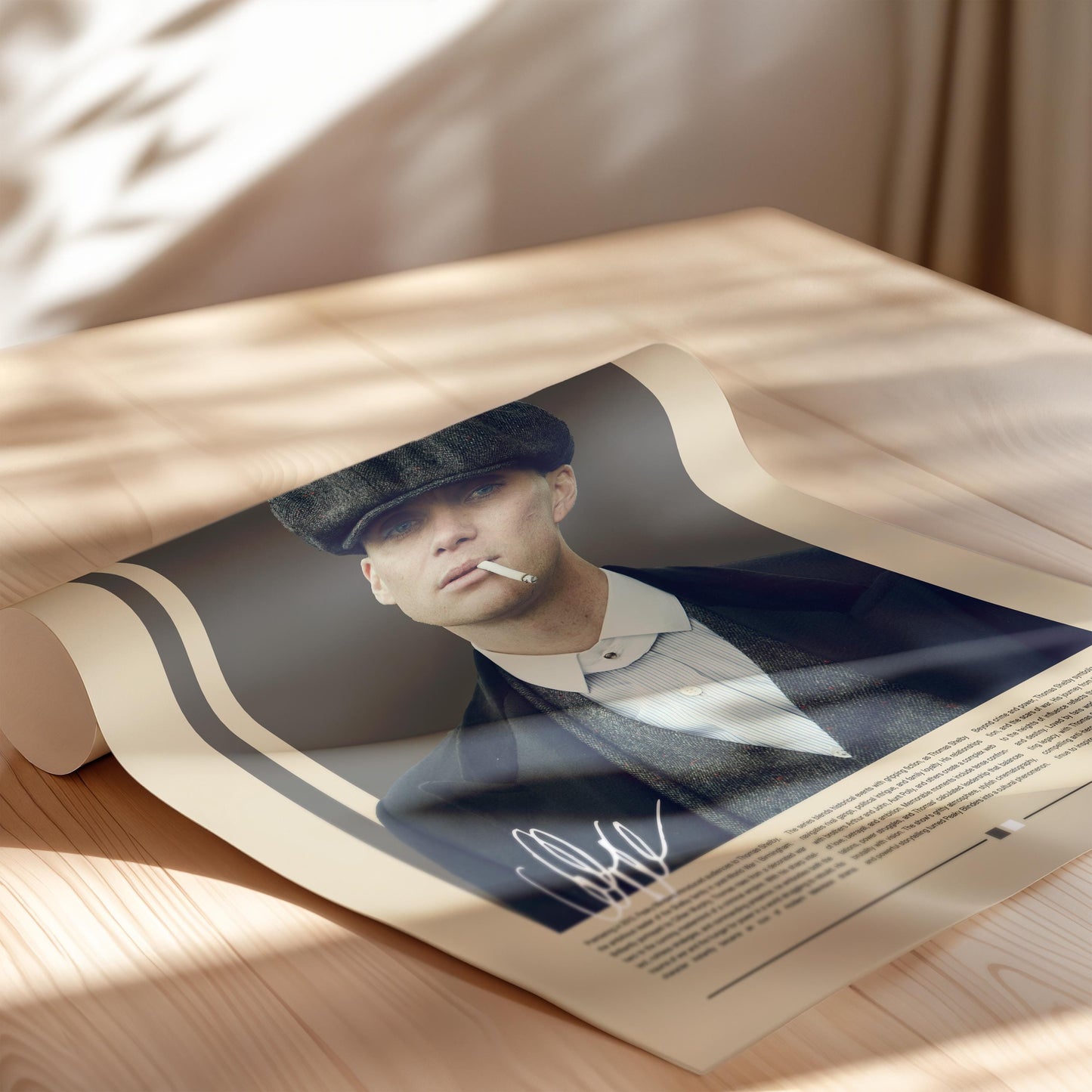 Peaky Blinders Poster | Thomas Shelby Cillian Murphy Wandkunst