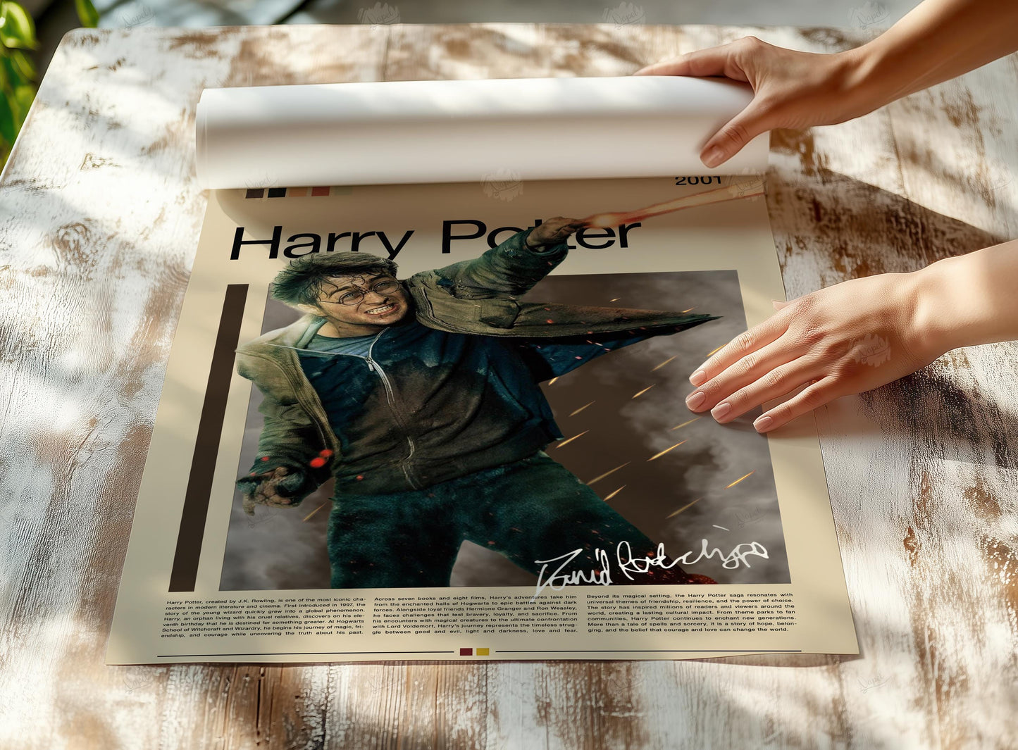 Affiche Harry Potter | Décoration murale Poudlard
