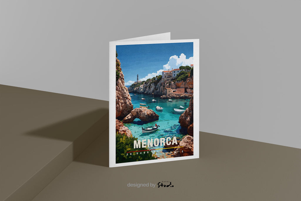 Illustration von Porto mit farbenfrohen Häusern, historischen Dächern und Blick auf die Altstadt. Die Szene wirkt lebendig und traditionell und vermittelt das typische Stadt- und Reisegefühl Nordportugals.