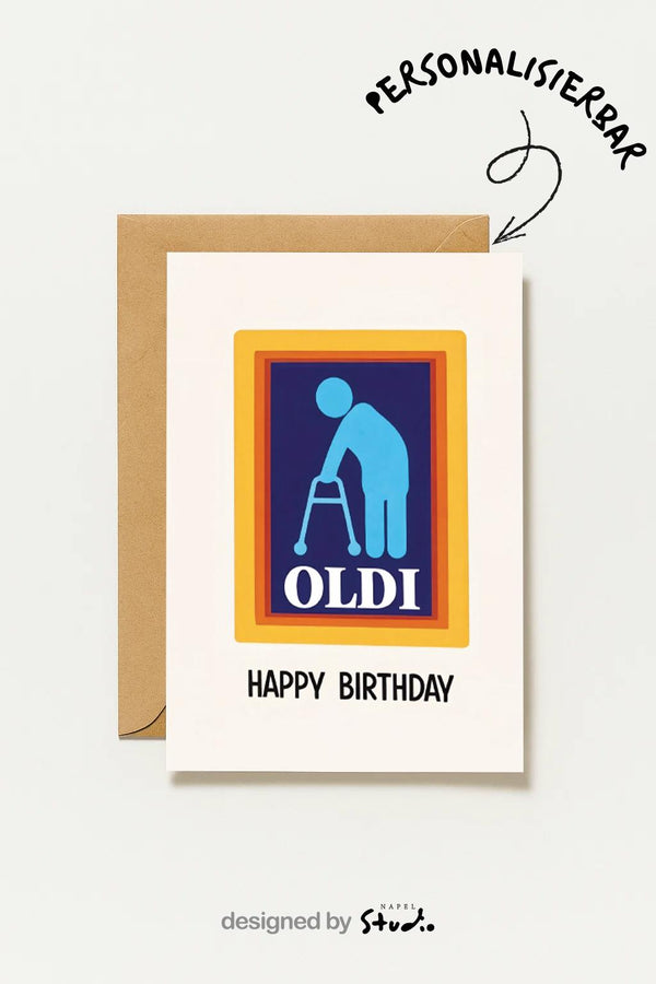 Lustige Geburtstagskarte Mit Humor Zum Älterwerden Oldi Happy Birthday Funny Birthday