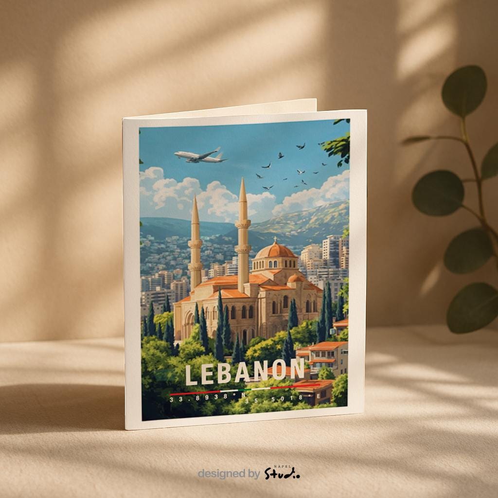 Grußkarte Malta | A6 Reisekarte | Urlaubskarte mit Blumen und Meer | Sommerkarte Mittelmeer | Geschenkidee für Reiseliebhaber | Architektur