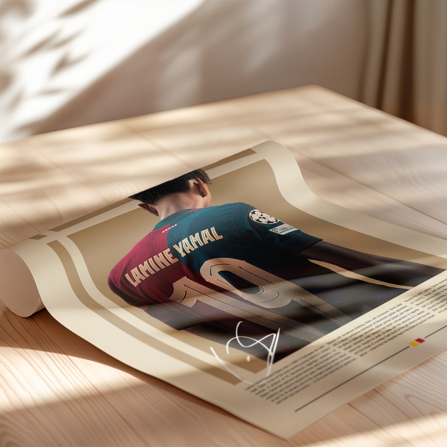 Lamine Yamal Poster | Barcelona Football Wonder Wall Art