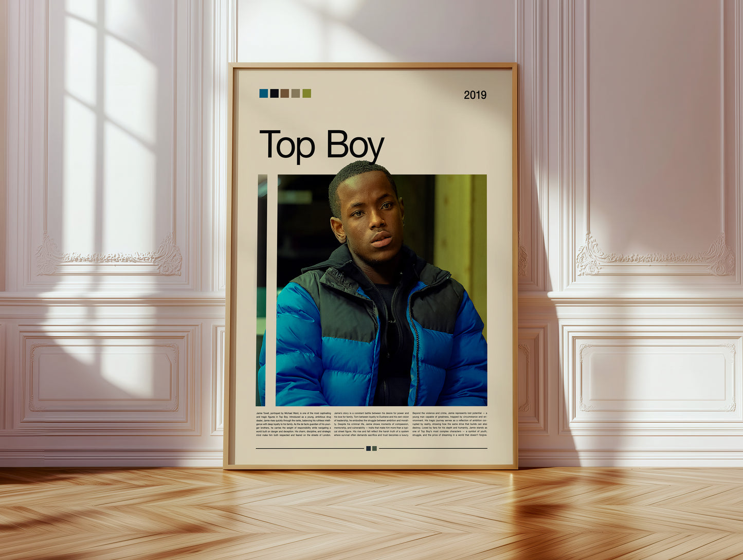 Top Boy Poster | Jamie Tovell Wall Art