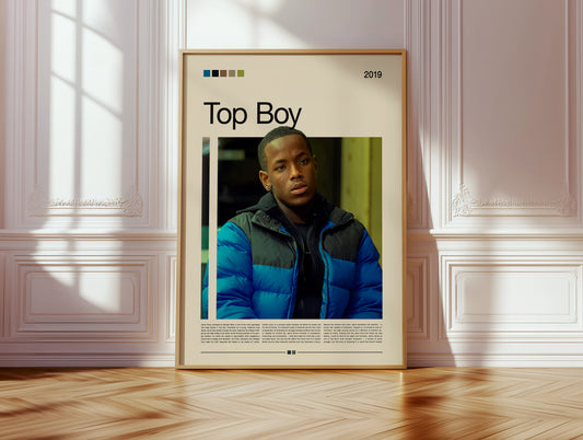 Top Boy Poster | Jamie Tovell Wall Art