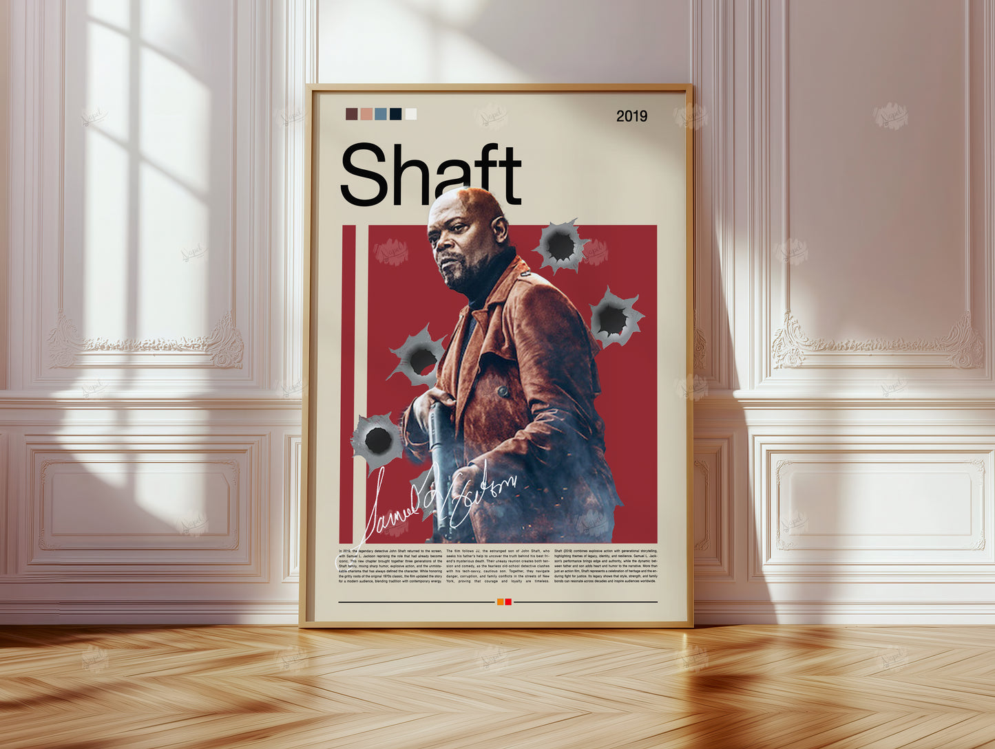 Shaft Poster | Samuel L. Jackson Wandkunst