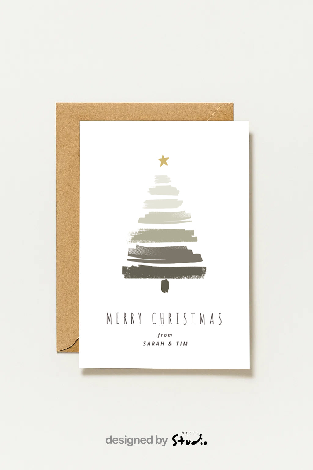 Joyeux Noël | Carte de Noël Sapin de Noël