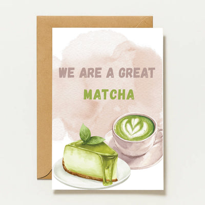 Carte de vœux Matcha | Nous sommes un excellent Matcha