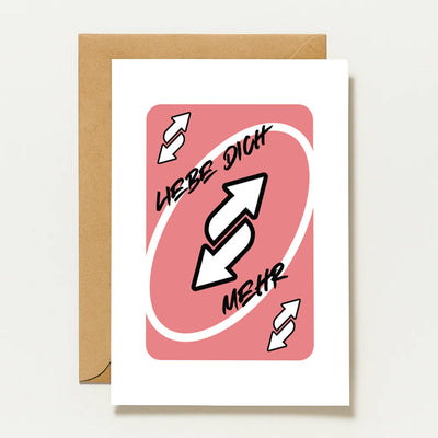 Aime-toi davantage | Carte d'amour minimaliste A6