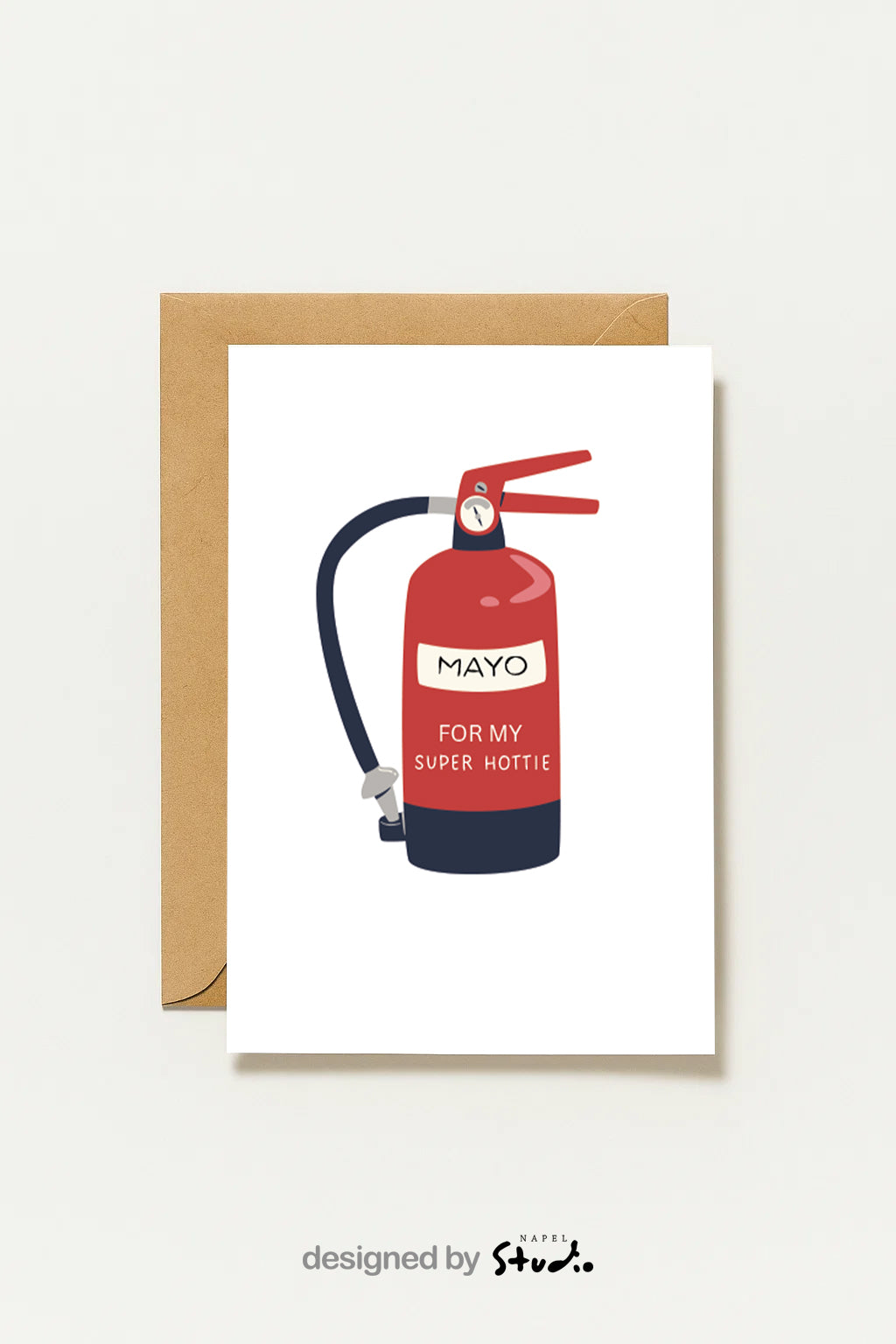 Postkarte For My Super Hottie Personalisierbare