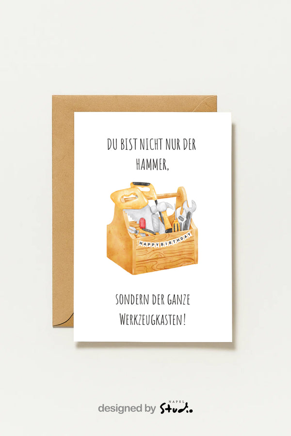 Geburtstagskarte Handwerker Lustige Handwerker