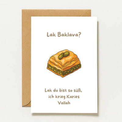 Tu es tellement mignon(ne), je vais avoir des caries, je te jure ! | Carte de vœux humoristique