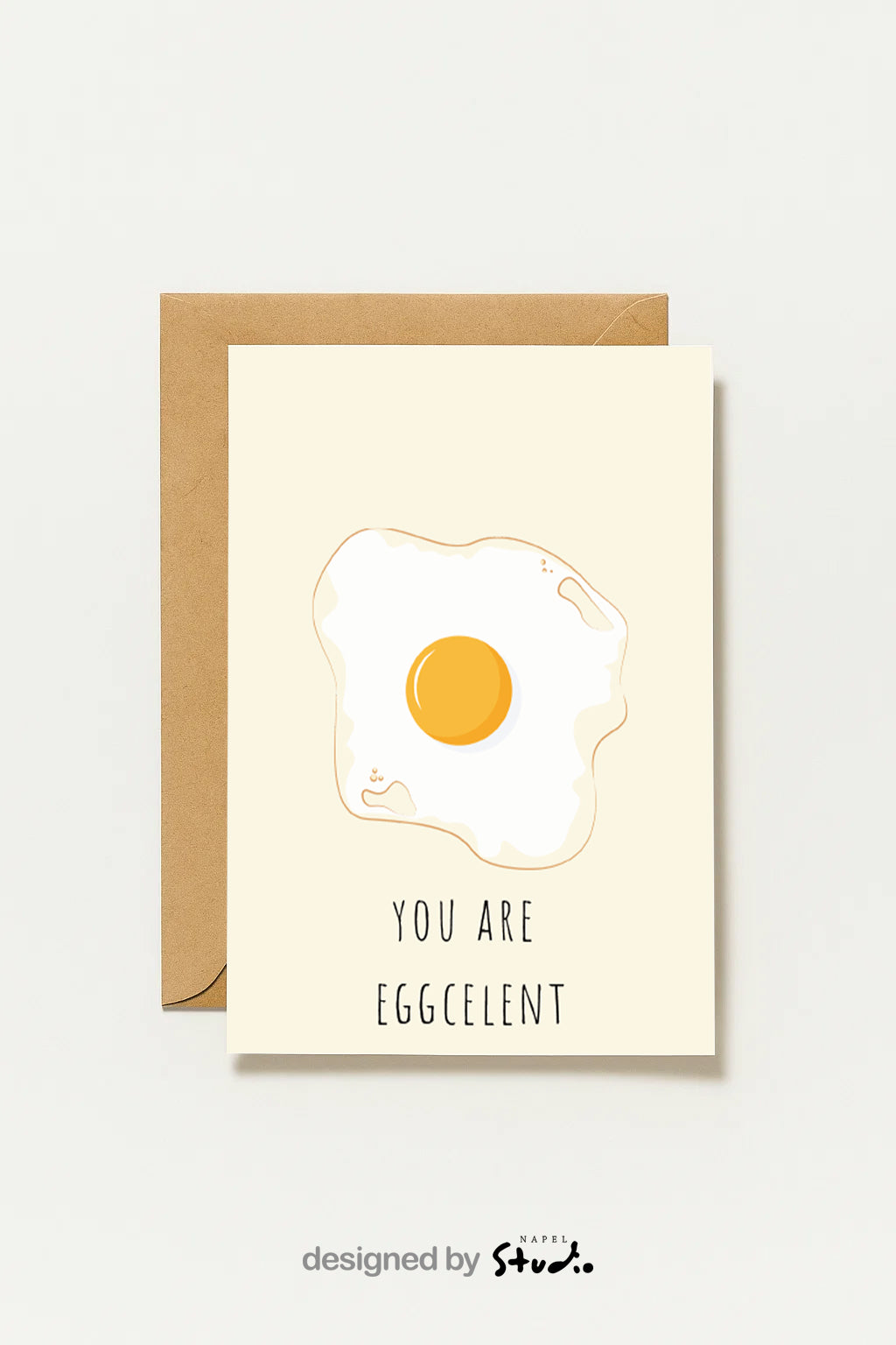 Postkarte Humorvolle You Are Eggcelent