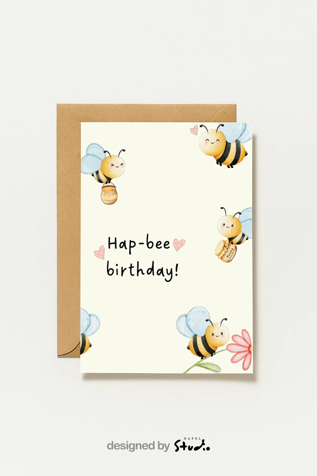 Hap Bee Birthday Geburtstagskarte Mit Bienen