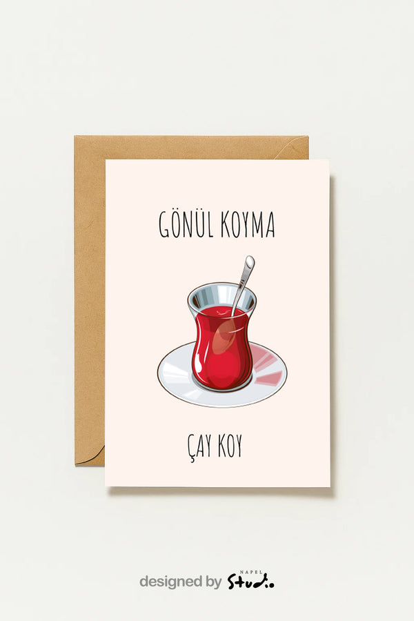 Postkarte Gönül Koyma Çay Koy Türkische