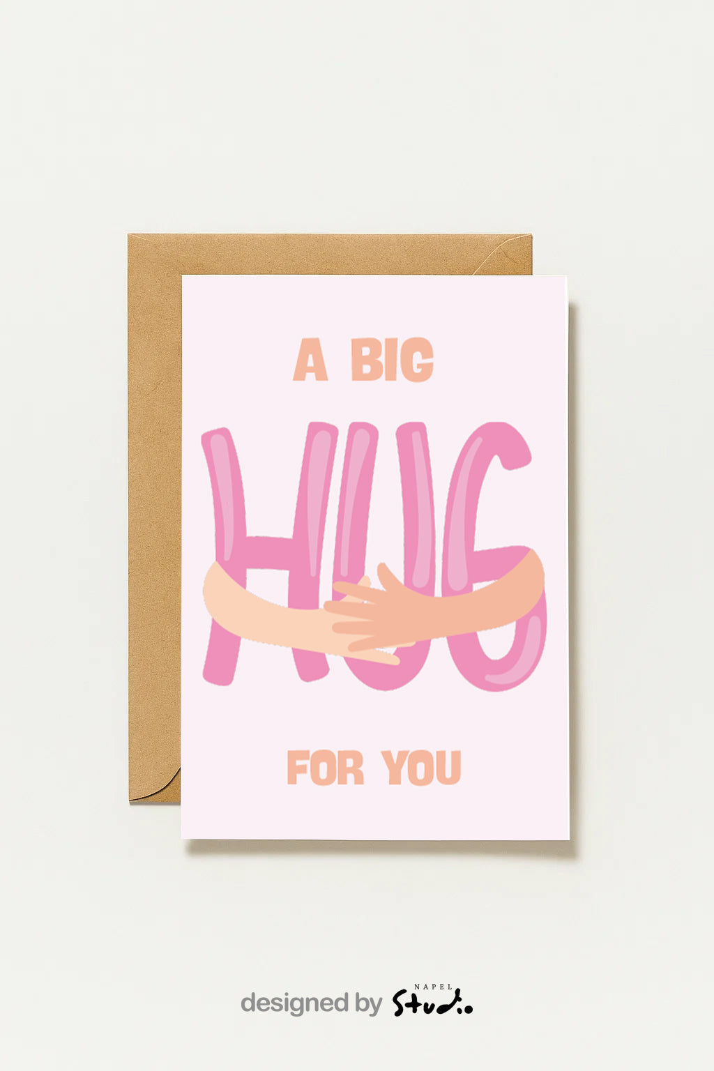 Carte de vœux pleine d'amour | Un gros câlin pour toi