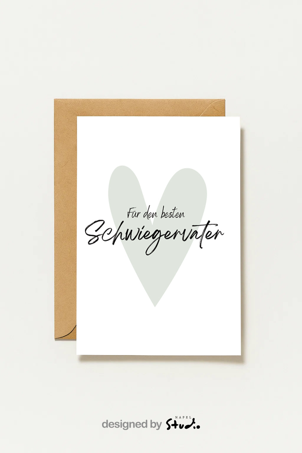 Postkarte Schwiegervater Für Den Besten Schwiegervater