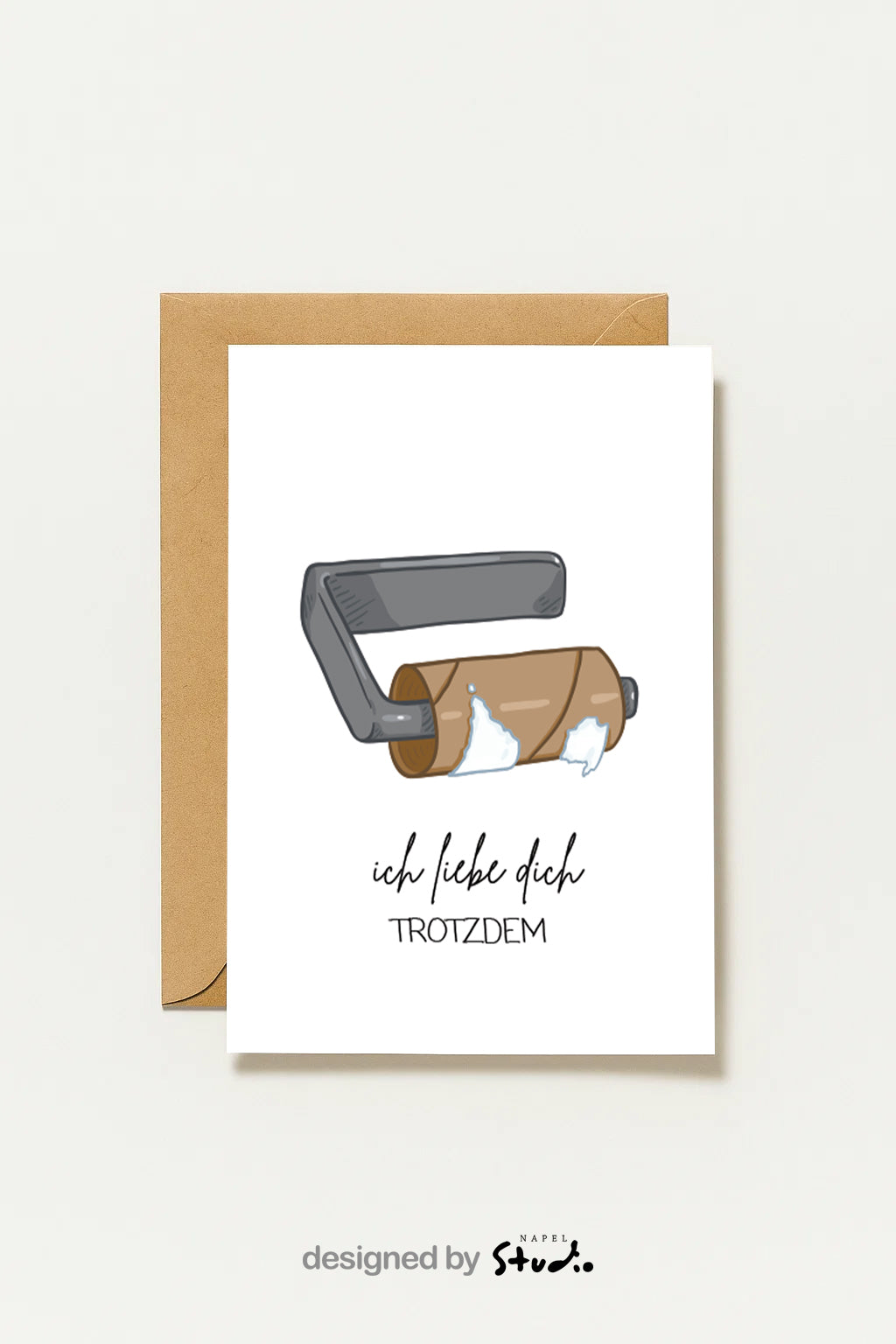 Carte de vœux humoristique | Je t'aime toujours