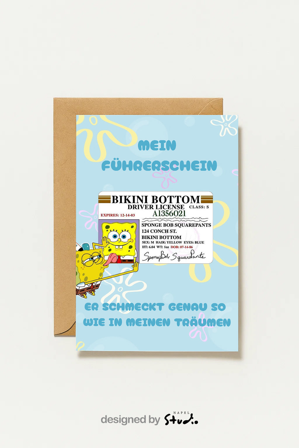 Spongebob Karte | Mein Führerschein