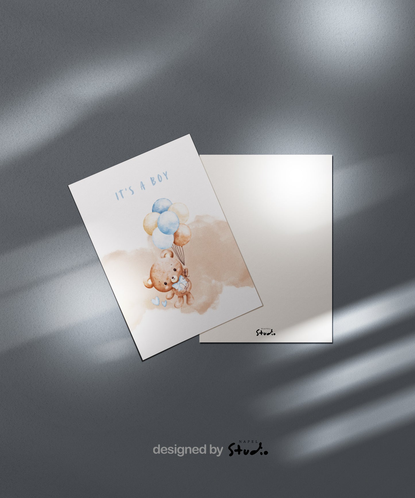 It’s a Boy | Grußkarte zur Geburt