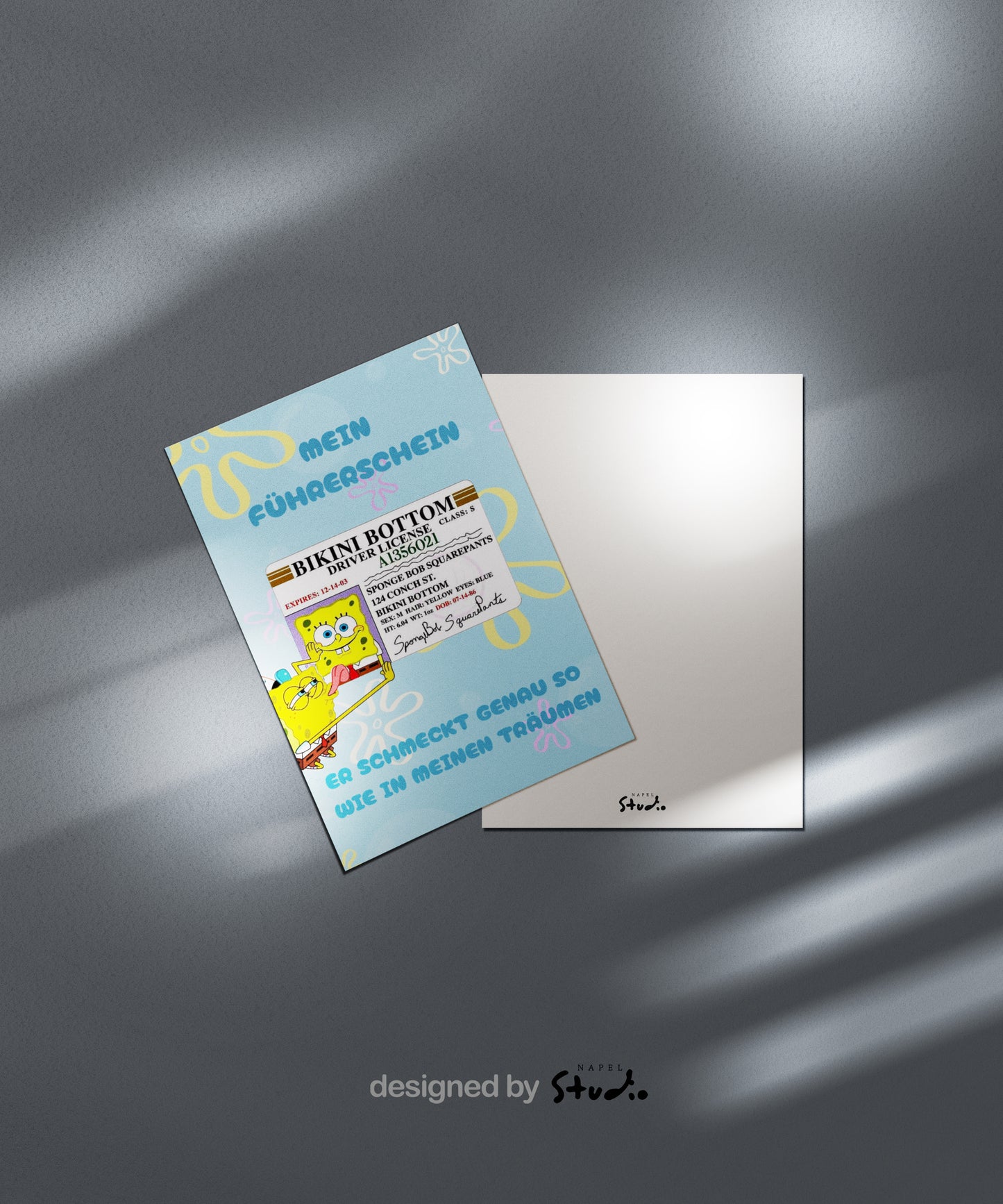 Spongebob Karte | Mein Führerschein